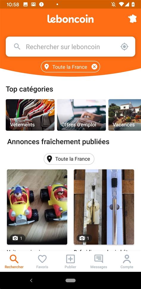 Télécharger Leboncoin Petites Annonces 5132 Apk Pour Android Gratuit