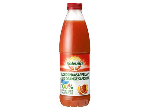 Jus dorange sanguine Lidl Belgique