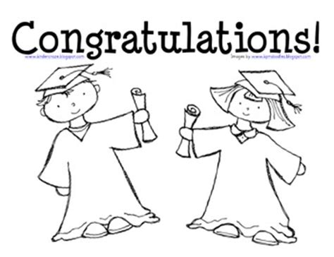 Check spelling or type a new query. Graduation Coloring Page for Preschool and Kindergarten by ...