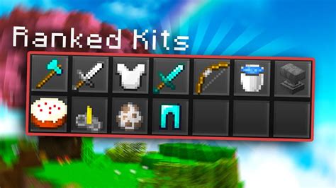 Winning Ranked Skywars With Every Kit Youtube