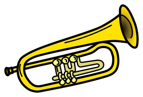 Find the best trumpets for beginners and professionals. OnlineLabels Clip Art - Trumpet Coloured