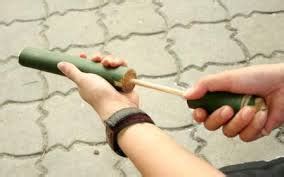 Cara Membikin Tembakan Dari Ranting Bambu Yang Tidak Membahayakan