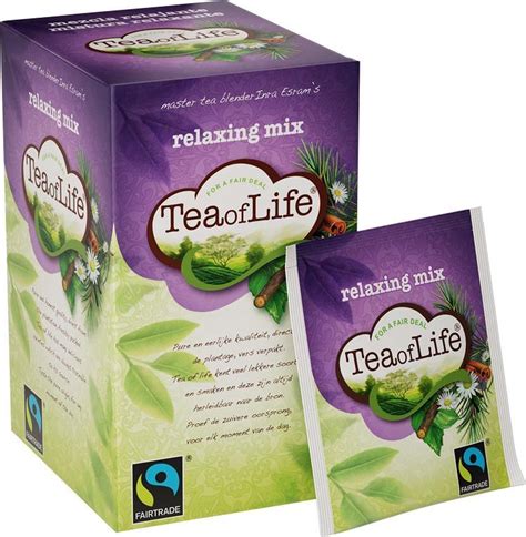 Tea Of Life Relaxing Mix 4 20 Zakjes