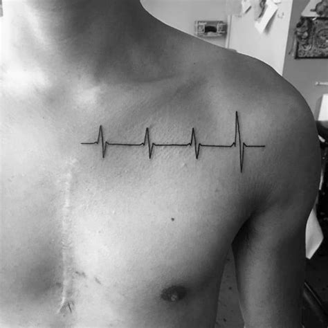 50 Simple Line Tattoos For Men Manly Ink Design Ideas
