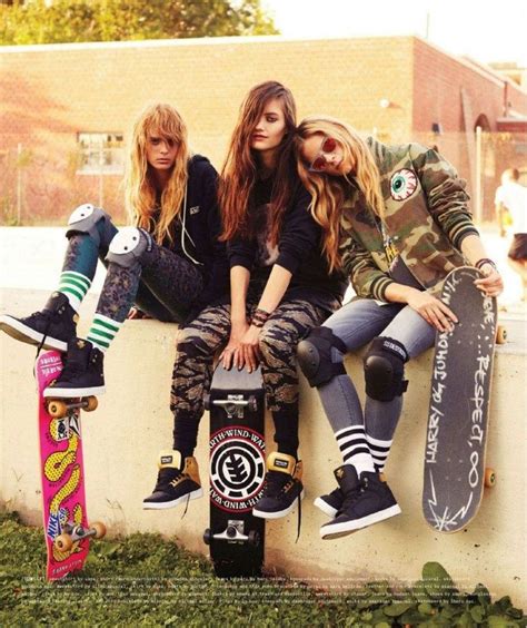 The Best In Fashion News Skater Girl Style Skate Girl Skater Girls