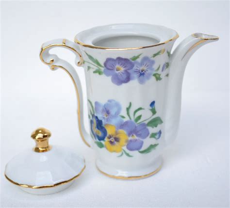 Miniature Teapot Mini Teapot Nantucket Miniature Teapots Etsy