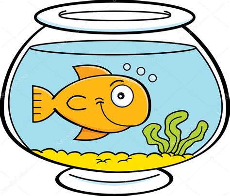Kreslená ryba v akváriu ryby Stock Vektor kenbenner 18727057