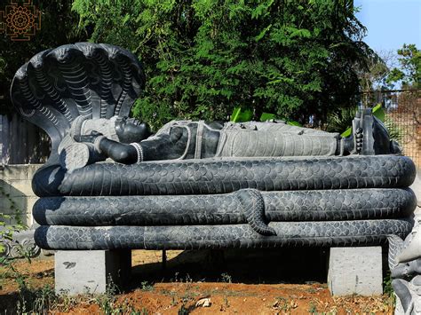 167 Large Shesha Shayi Lord Vishnu Shipped By Sea Overseas Exotic