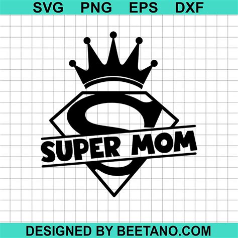 Super Mom Svg Supermom Svg Mother S Day Svg