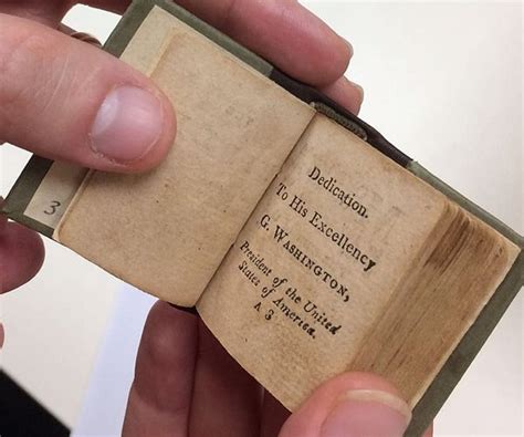 Rare George Washington Thumb Bible At Israel Library Goes Online