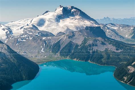 Aerial Photo Garibaldi Lake British Columbia