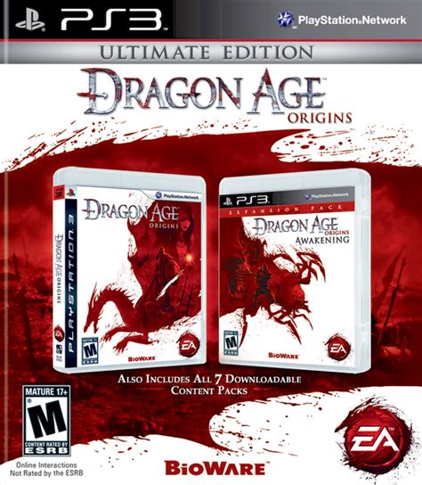 Dragon Age Origins Ultimate Edition Playstation 3