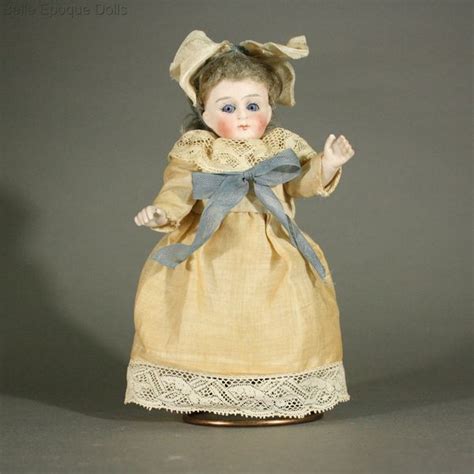 Antique Miniature Dolls Antique All Bisque French Mignonette Jullien