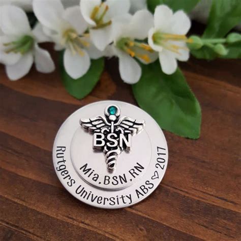 Bsn Nursing Pin For Pinning Ceremony T For Nurse Graduate Etsy