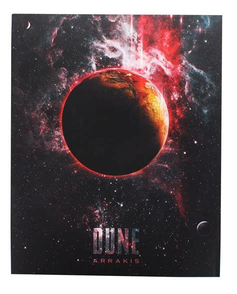 Dune Planet Arrakis 8x10 Art Print Nerd Block Exclusive