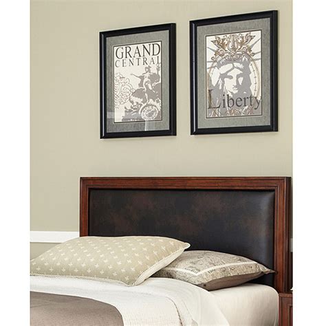 It is very sturdy when your bed is against the wall and you can adjust the height if you need to. Home Styles Duet King/California King Panel Headboard with ...