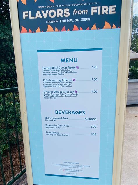 Flavors From Fire Now Open At Taste Of Epcot