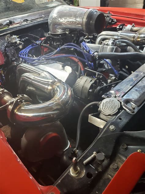 Almost Done Putting Together The Twin Turbo 468 1971 Chevrolet