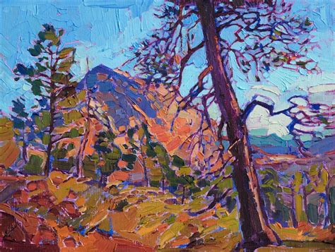 Zion Plateau Erin Hanson Contemporary Impressionism Art Gallery In