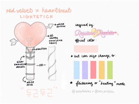 How much does the shipping cost for red velvet light stick? Lightsticks made by fans, ReVeluvs are talented.💘 | Red ...