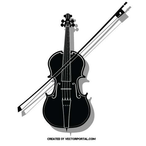 Instrumento Musical De Violínai Royalty Free Stock Svg Vector And Clip Art