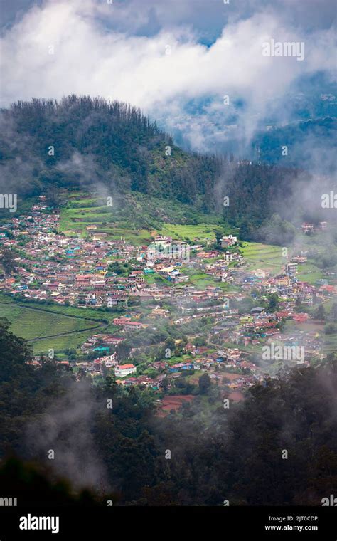 Potrait View Of A Doddabetta Hill And It Is A Highest Peak In The