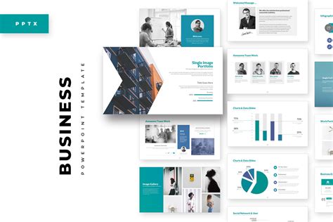 Business Powerpoint Template By Graphixshiv On Dribbble