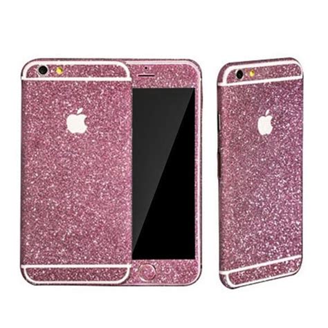 Pink Glitter Iphone Skin Sticker Iphone 6 6s By Luxuriousbling