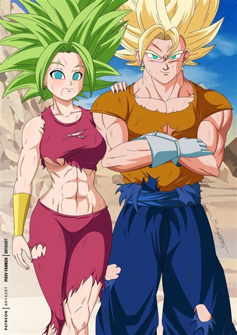 Kefla Y Vegito Anime Dragon Ball Goku Dragon Ball Super Manga