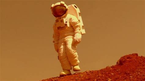 First Steps What Would First Human On Mars Say Bbc News