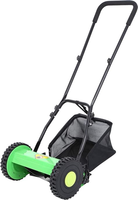 Samger 12 Inch 5 Blade Manual Push Reel Lawn Mower With