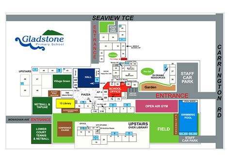 School Map - Gladstone Primary School
