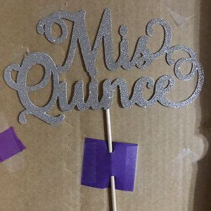 With little to no effort create the perfect quinceanera decor setting utilizing our aqua diamond blue glitter décor party accents. Mis Quince Cake Topper, Fifteenth Birthday Cake Topper ...