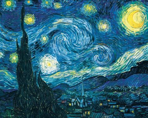 Vincent Van Gogh Starry Night Night Decorative Fine Art