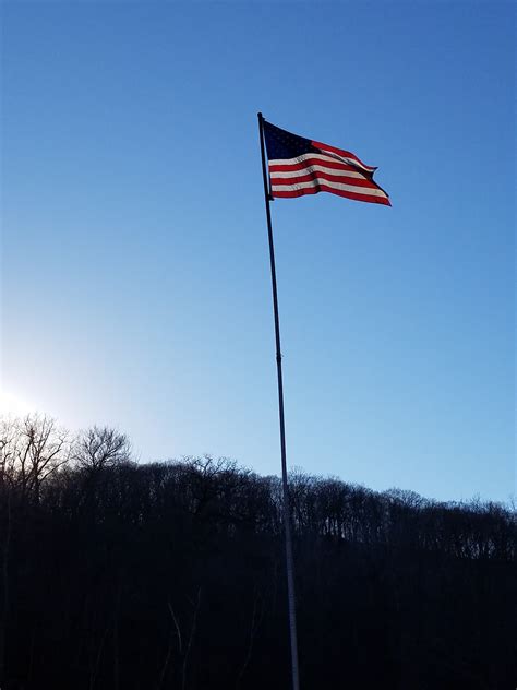 American Flag Pole Free Stock Image Of An American Flag Pole American