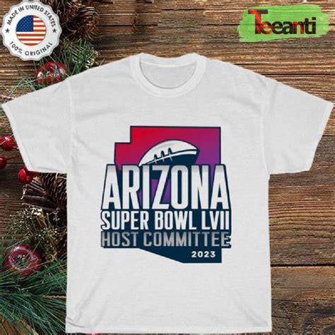 Arizona Super Bowl 2023 Lvii Host Commitee T Shirt Bluefink