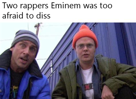 Two Rappers Eminem Was Too Afraid To Diss Rmemes