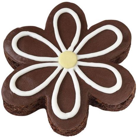 An Open Flower Brownies Brownies Desserts Brownie Pops