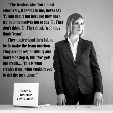 He taught at new york university and claremont graduate university respectively. Leadership - Peter F. Drucker Quote | Peter F. Drucker ...