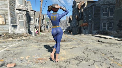 Bare Feet Vault Suits Cbbe At Fallout 4 Nexus Mods And Community