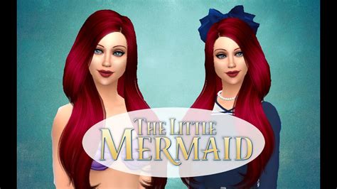 The Sims 4 Create A Sim Modern Ariel Youtube