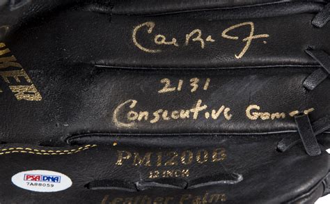 Lot Detail Cal Ripken Jr Autographed And Inscribed 2131 Consecutive