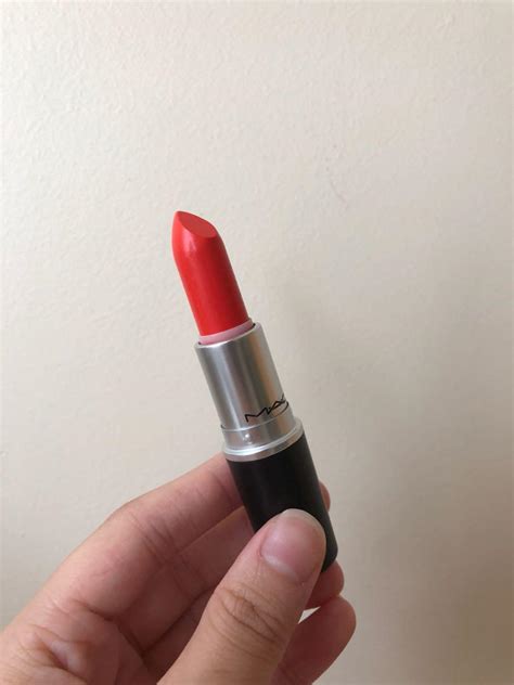 Mac Amplified Lipstick Morange Health And Beauty Makeup On Carousell