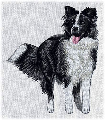 Border Collie Embroidery Design Embroidery And Origami