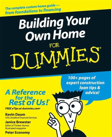 Building Your Own Home For Dummies By Kevin Daum Janice Brewster