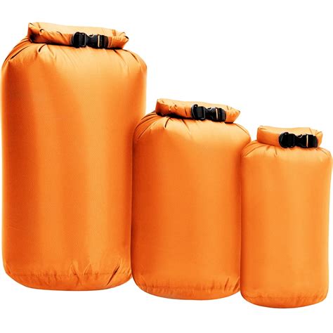Carrier Bag Case Waterproof Dry Bag Ultra Durable 3 Pack Airtight Bags 8l 40l 70l Sizes