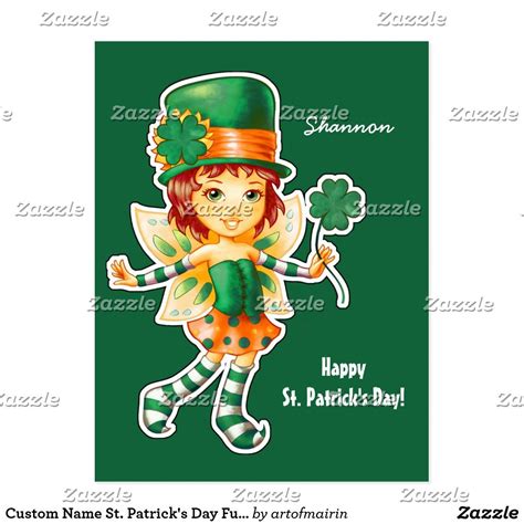 custom name st patrick s day fun postcards in 2022 st patricks day cards happy