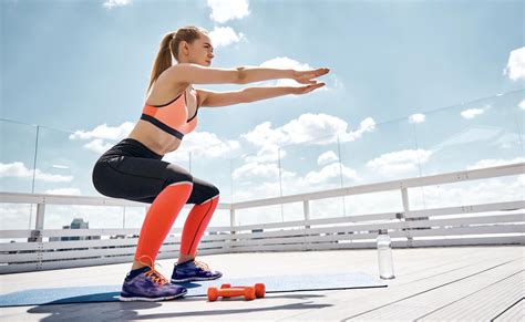 Change Up Your Sweat Session With These 7 Squat Moves At Home Glute