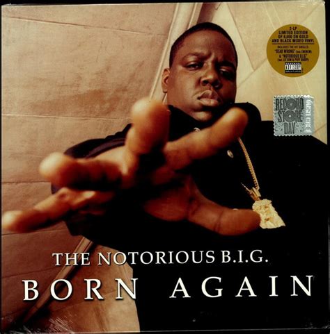 The Notorious Big Born Again 2017 Gold And Black Marbled Vinyl