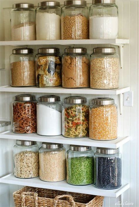 What To Put In Glass Jars In Kitchen Jar And Can